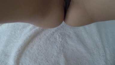 Latina College Babe Masturbates on Webcam
