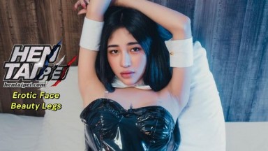 HenTaipei 狠台北 有顏值有身材，清純正妹，被光頭硬漢像玩實體娃娃一樣爆肏 台灣